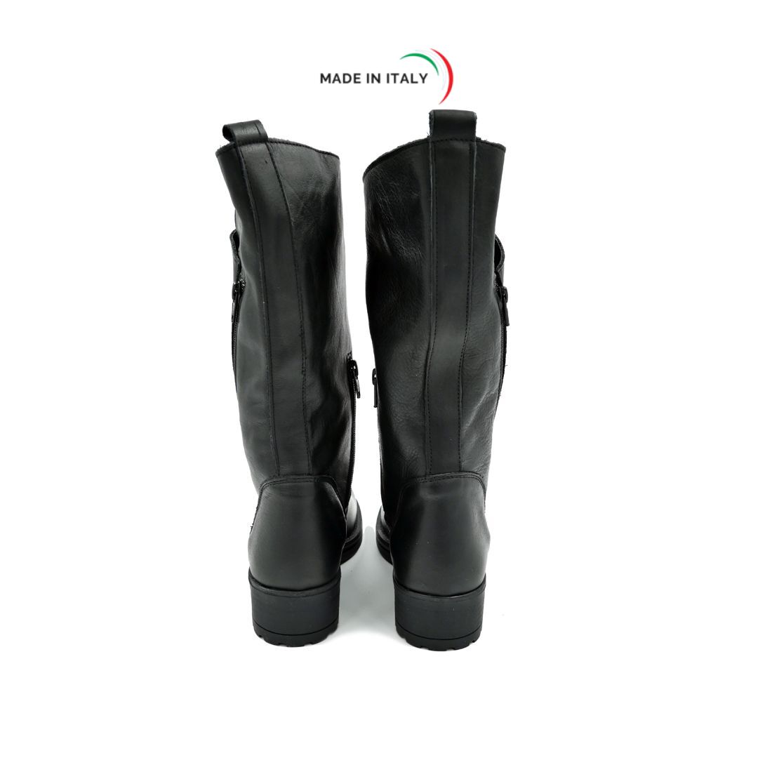 Stivale da Donna in Pelle colore Nero - immagine 6