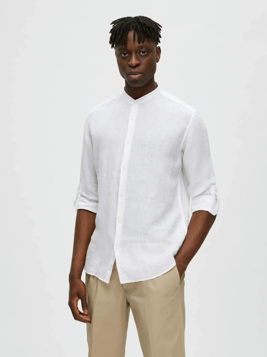 CAMICIA LINO - SELECTED - immagine 9