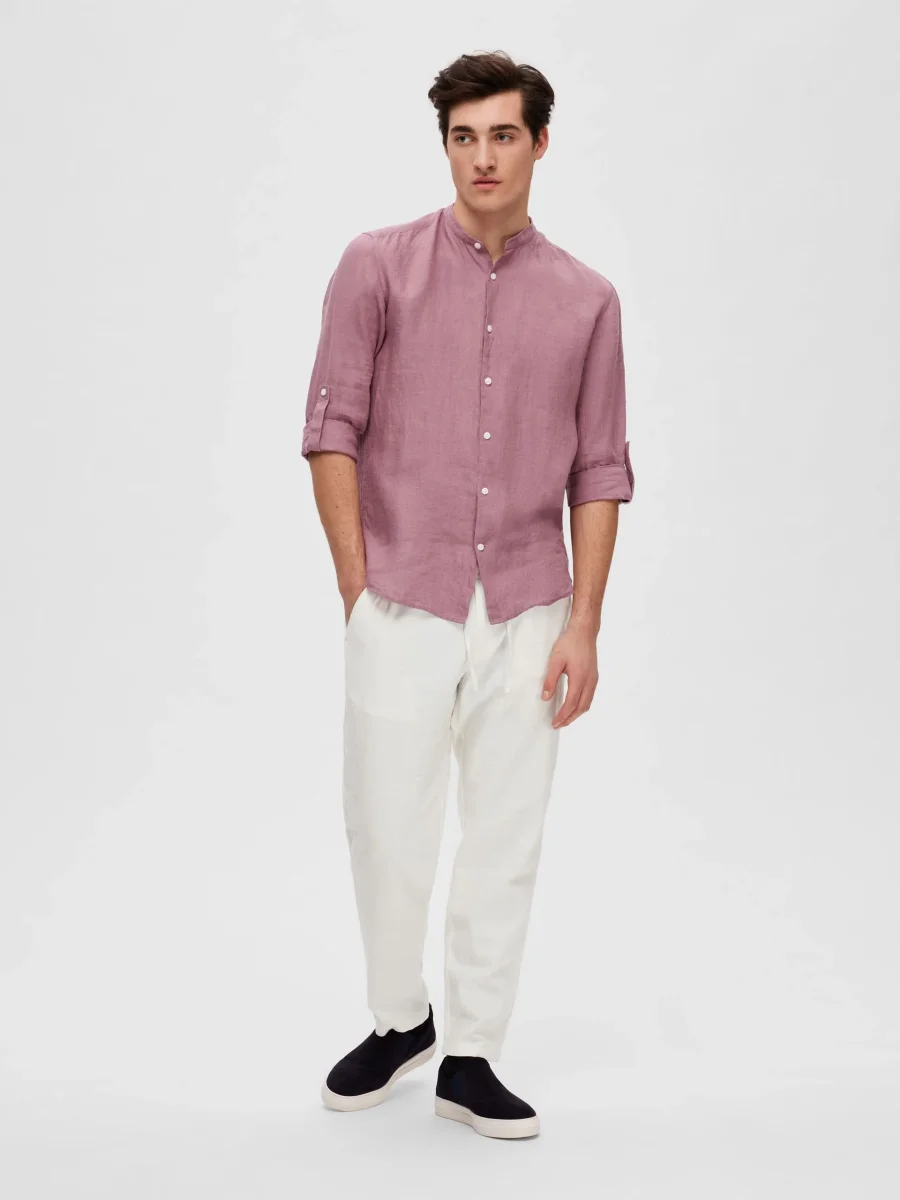 CAMICIA LINO - SELECTED - immagine 4