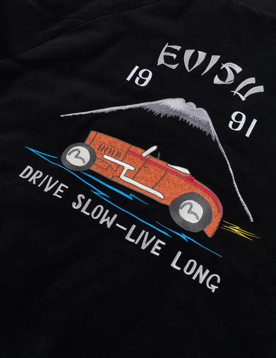 GIACCA IMBOTTITA IN VELLUTO VINTAGE - EVISU - immagine 6