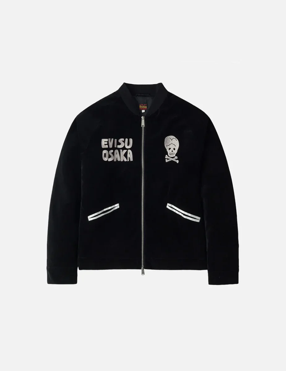 GIACCA IMBOTTITA IN VELLUTO VINTAGE - EVISU - immagine 4