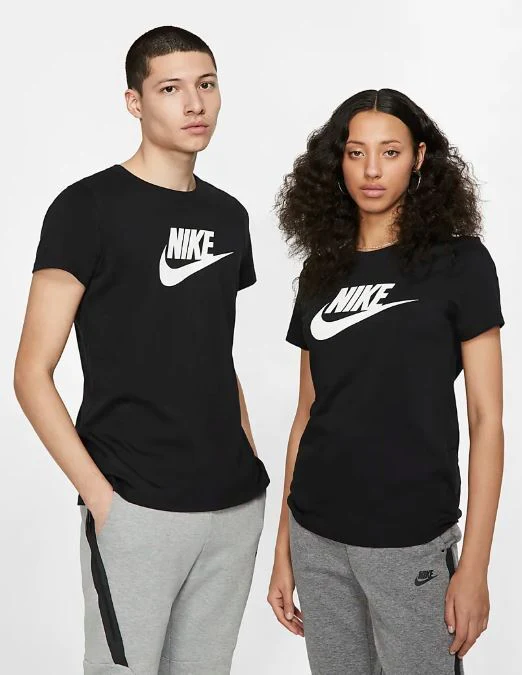 T-shirt Nike nero - immagine 2