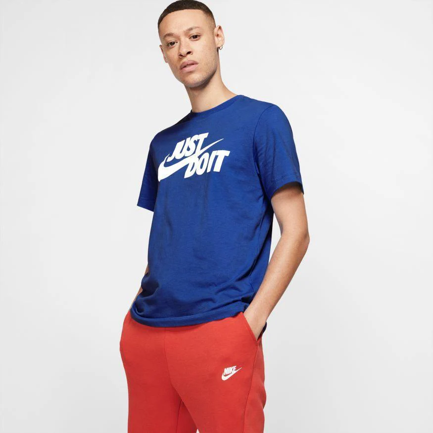 T-shirt Nike blu - immagine 2