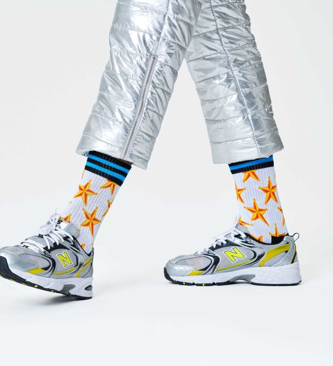 Calze Happy Socks bianco - immagine 3