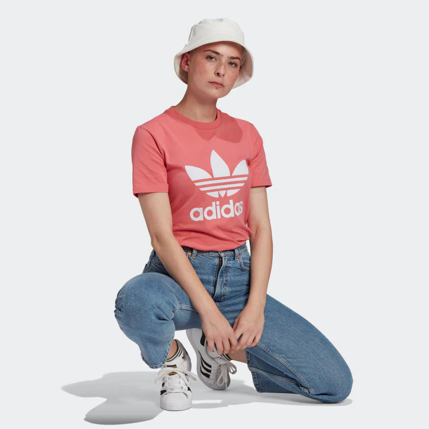 T-shirt Adidas rosa - immagine 3