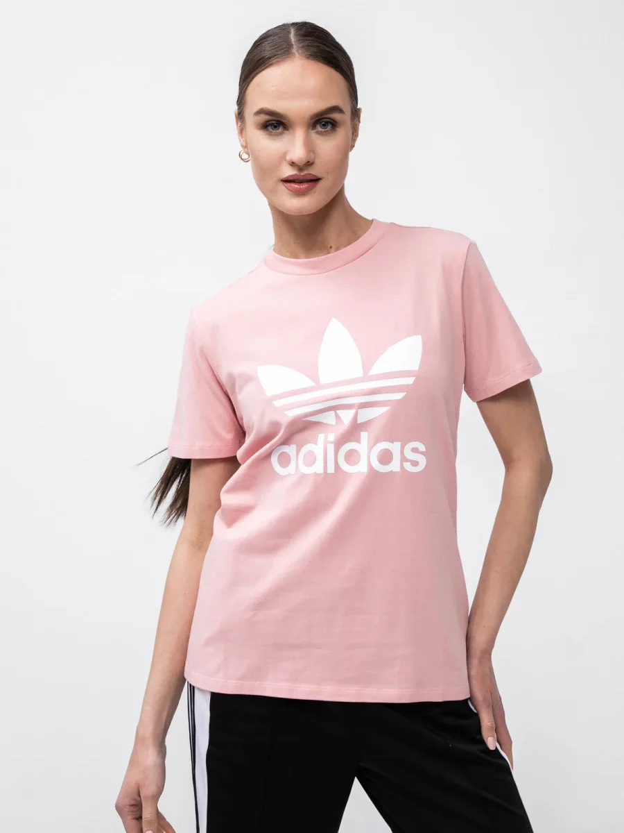 T-shirt Adidas rosa - immagine 2