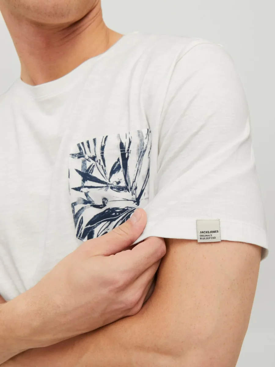 T-shirt Jack&Jones bianco - immagine 6