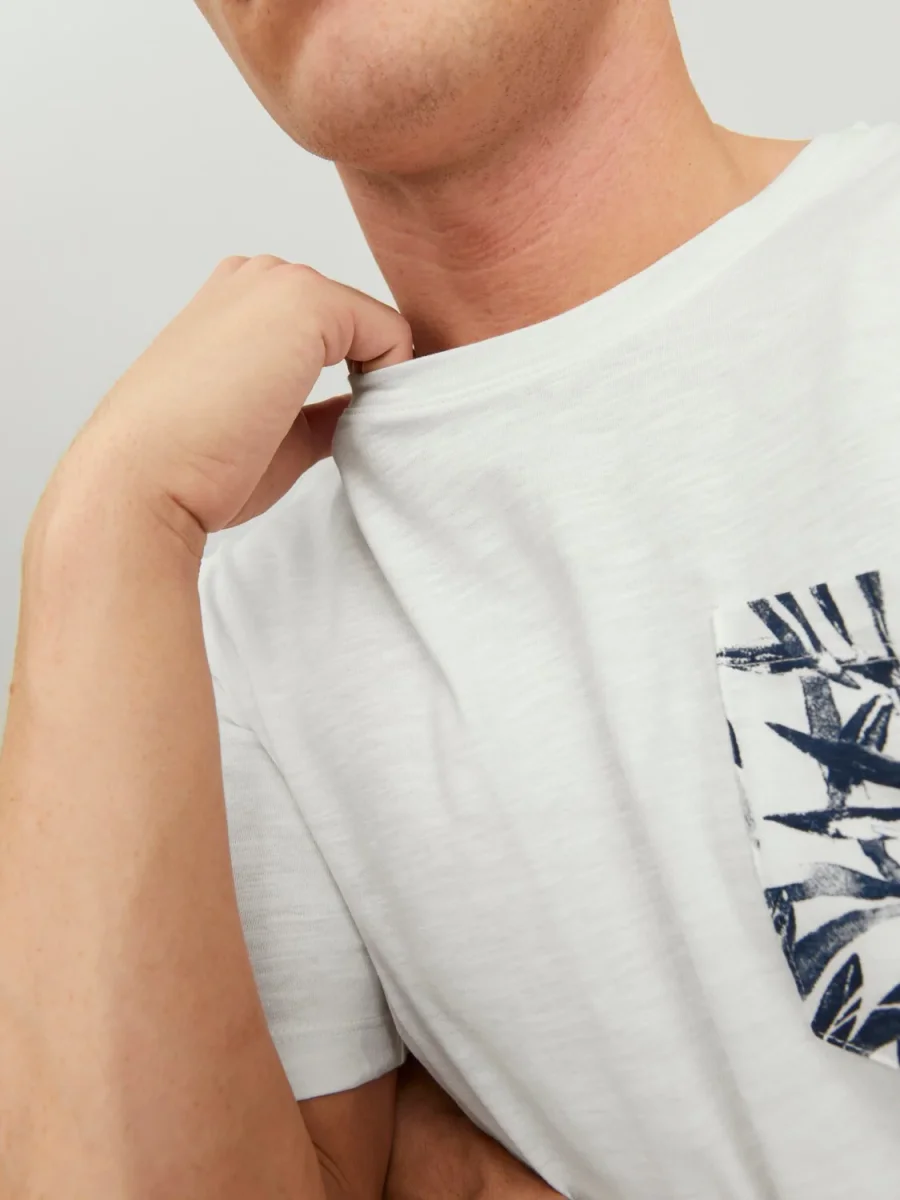 T-shirt Jack&Jones bianco - immagine 7