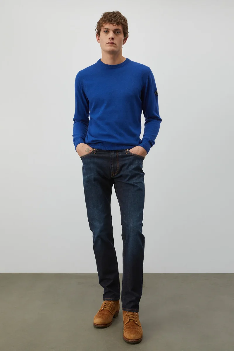 Maglione Regular Roy Roger's blu - immagine 6