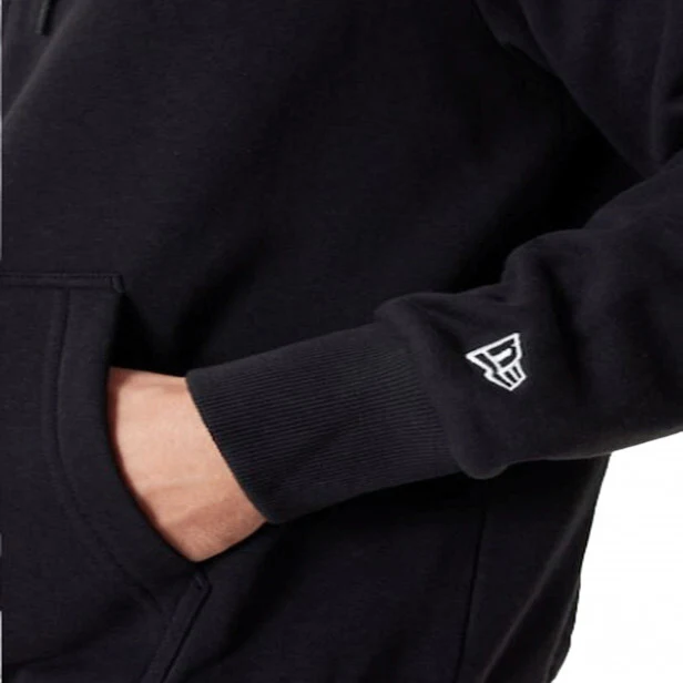 Giacca Chicago Bulls con cappuccio New Era nero - immagine 5