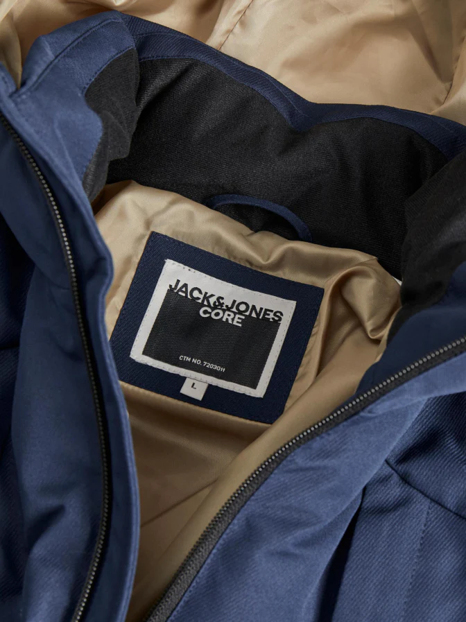 Giacca con cappuccio Jack&Jones blu - immagine 8