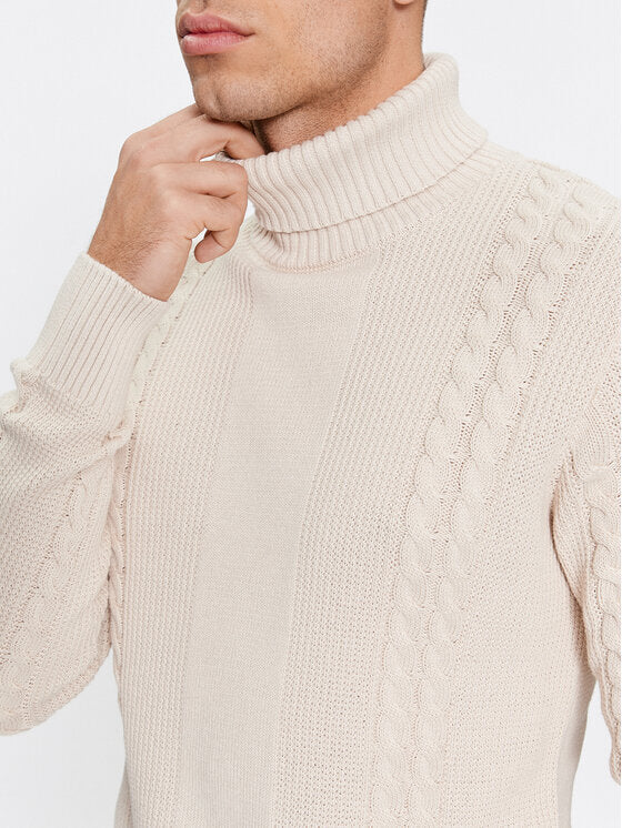 Maglione Regular Jack&Jones beige - immagine 5