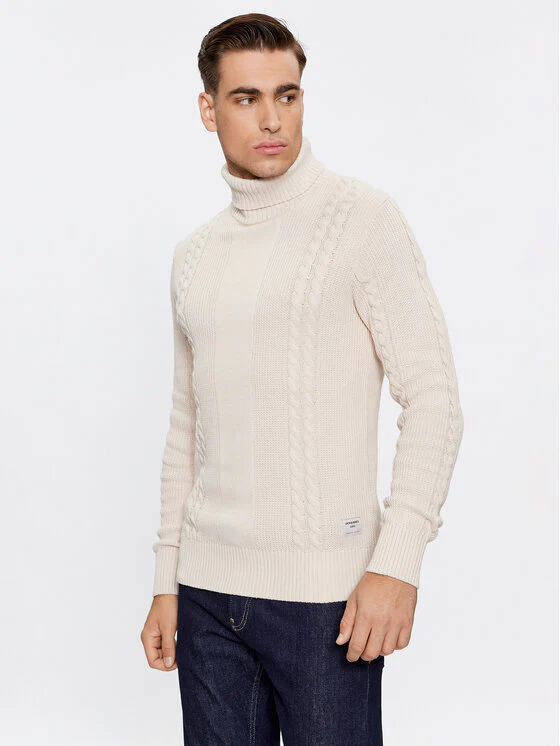 Maglione Regular Jack&Jones beige - immagine 2
