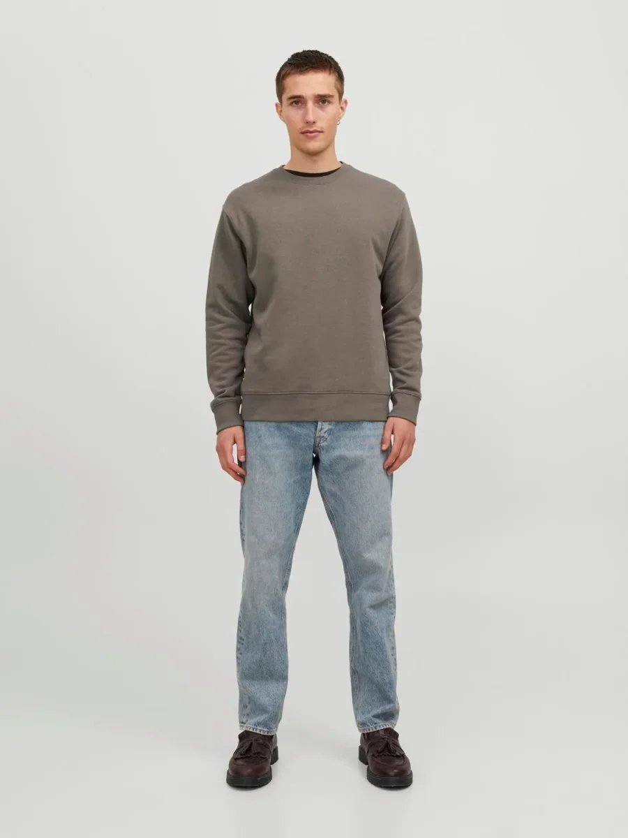 Felpa Baggy felpata Jack&Jones marrone - immagine 5