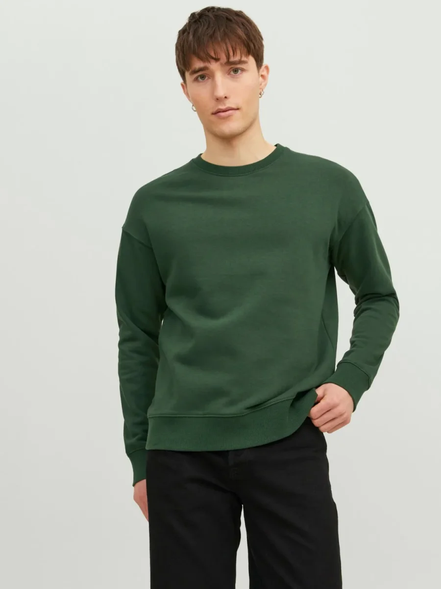 Felpa Baggy felpata Jack&Jones verde - immagine 2