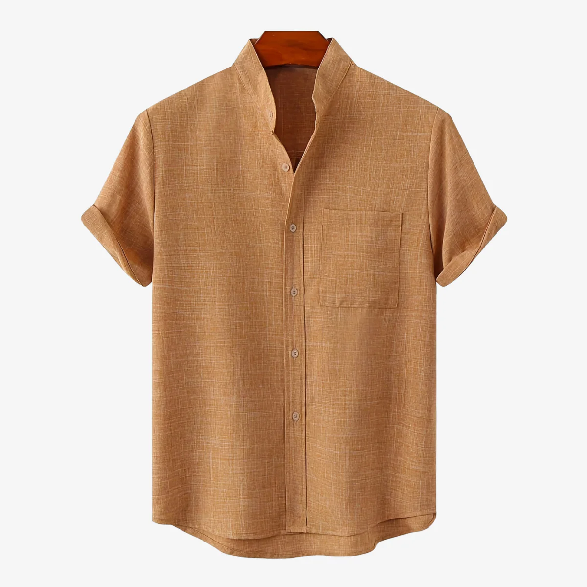 Damer | Camicia Da Uomo In Cotone e Lino - immagine 3
