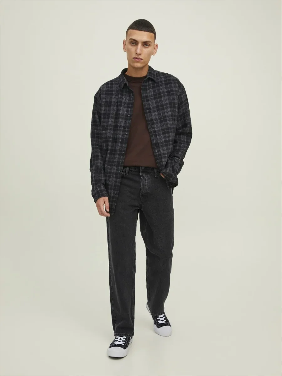 Jeans Eddie Loose Jack&Jones nero - immagine 3