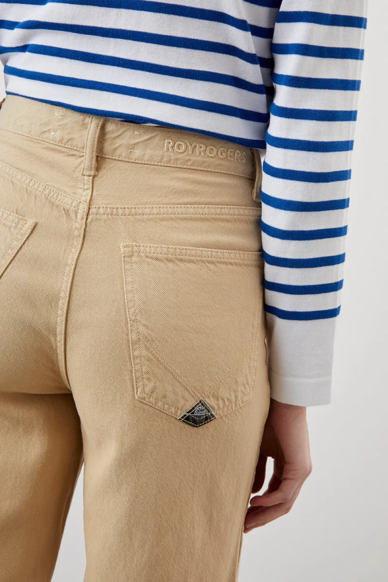 Pantalone Palazzo Roy Roger's sabbia - immagine 3