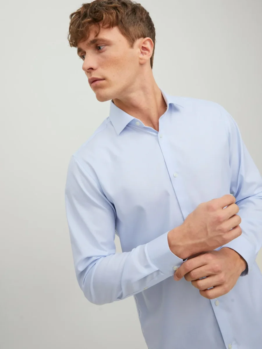 Camicia Slim Jack&Jones celeste - immagine 2