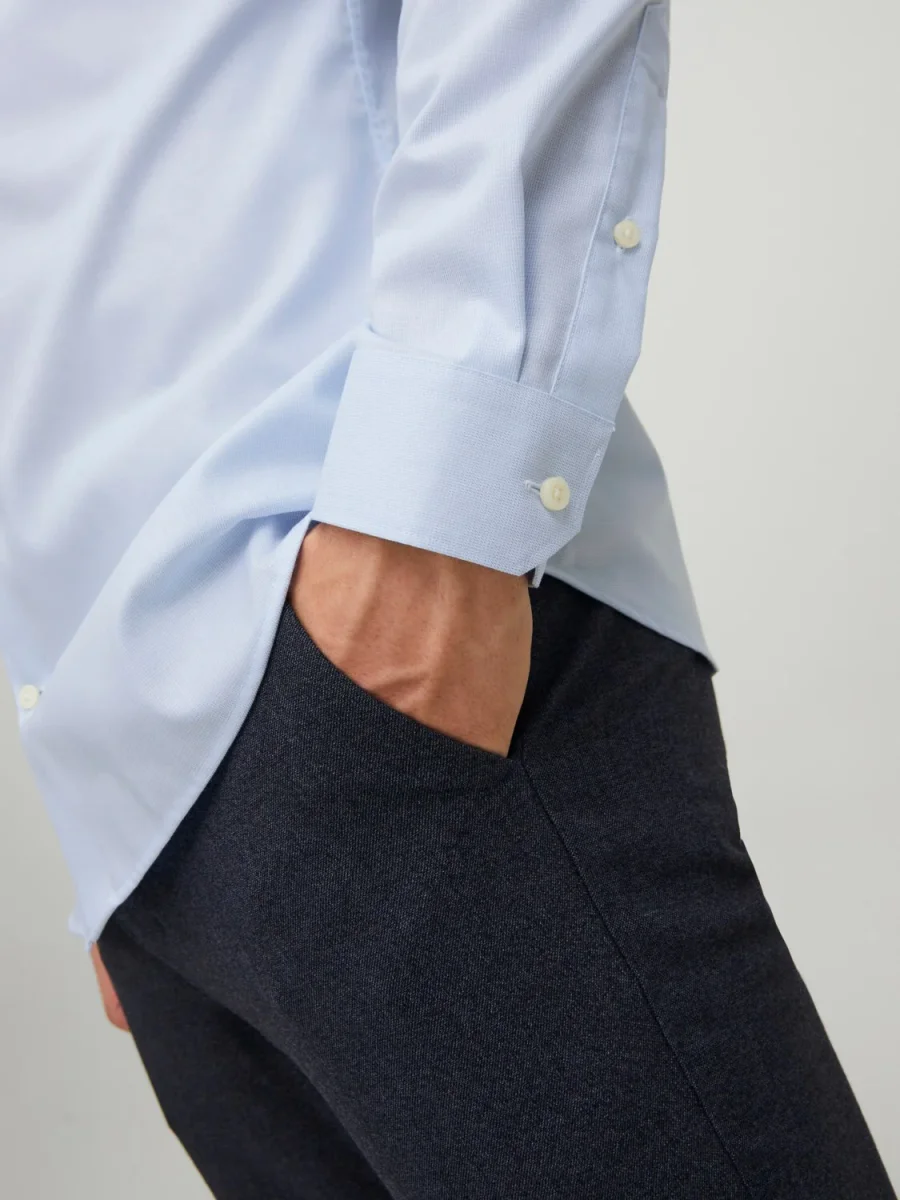 Camicia Slim Jack&Jones celeste - immagine 4