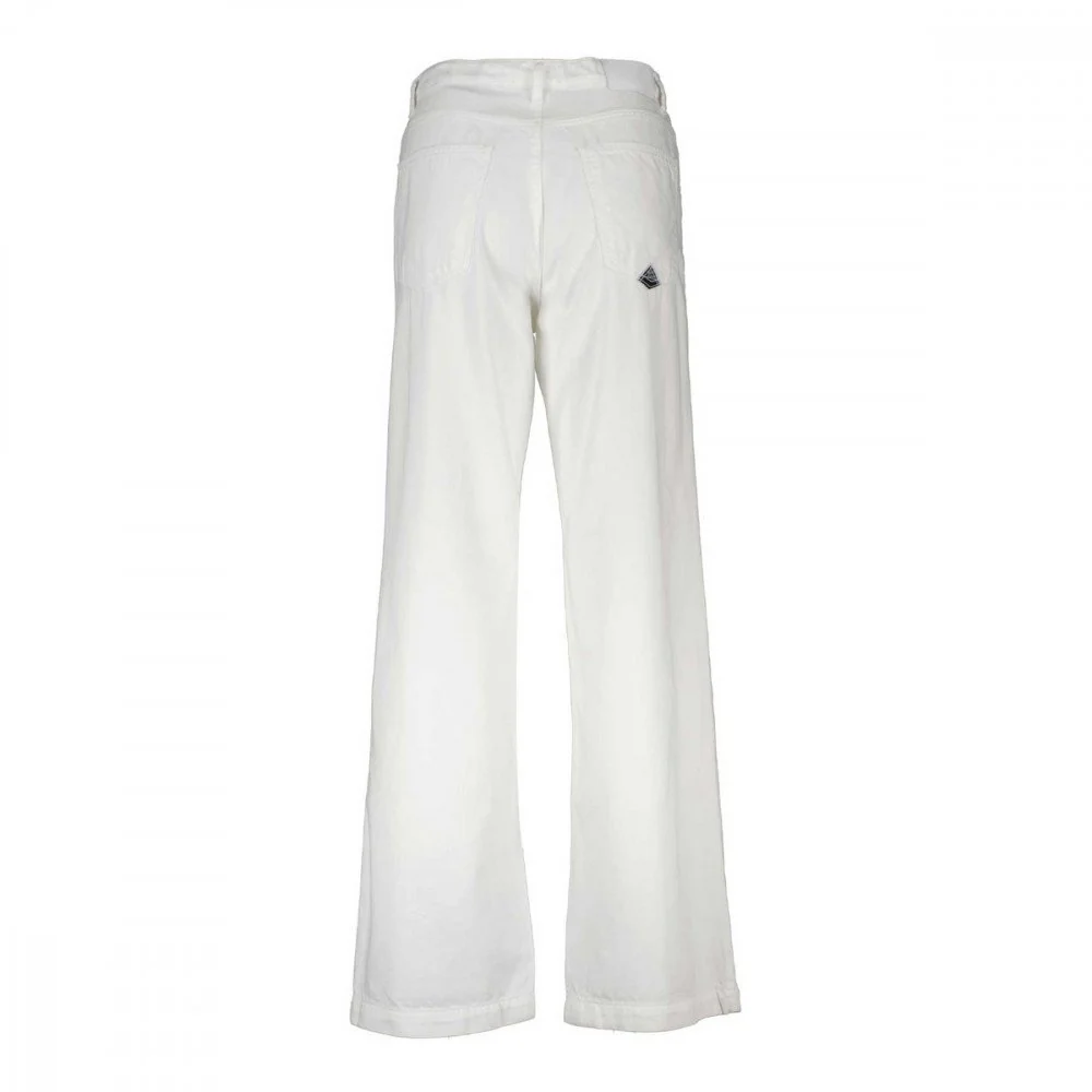 Pantalone Palazzo Roy Roger's bianco - immagine 5