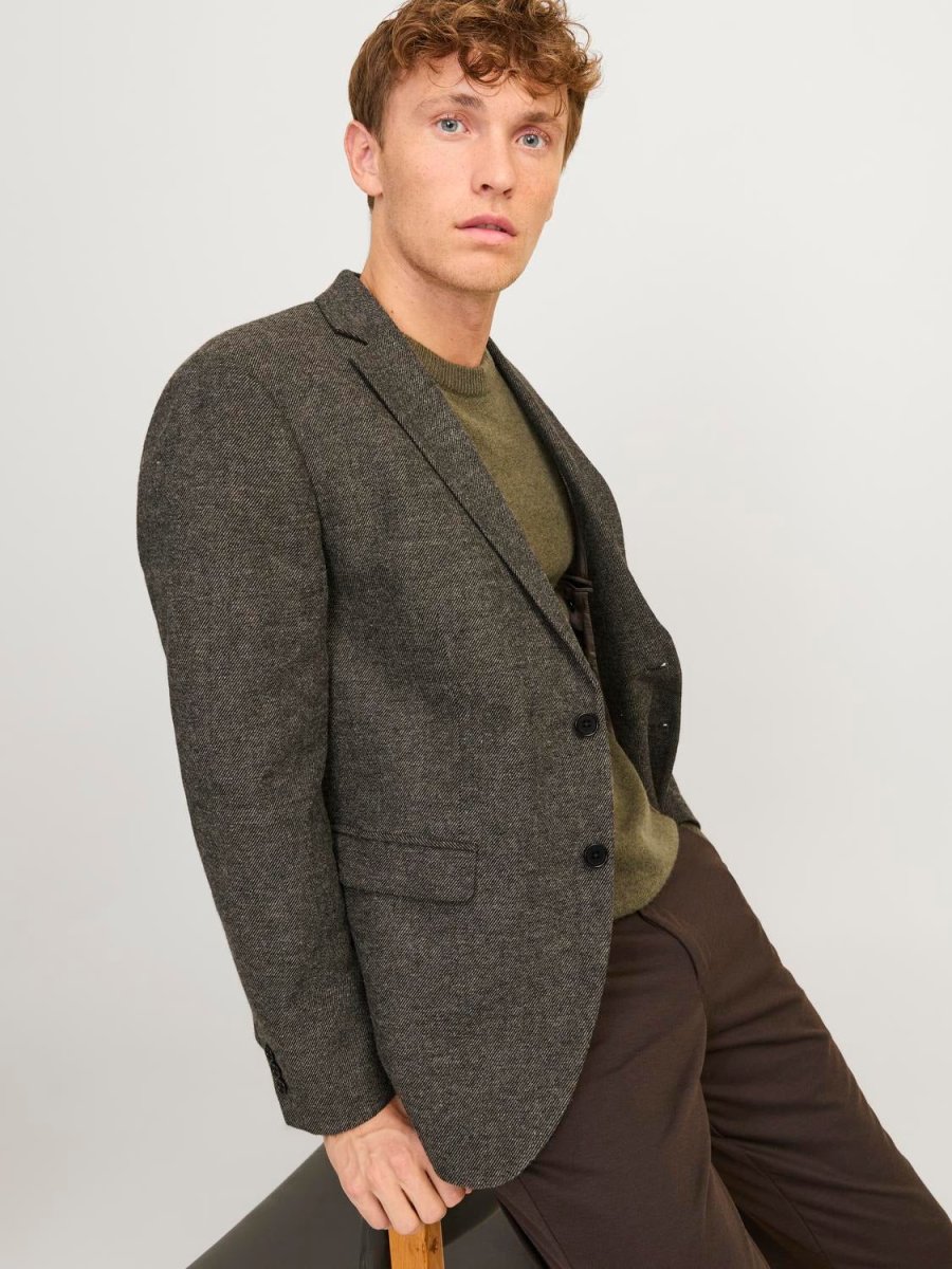 Giacca Slim Jack&Jones marrone - immagine 5