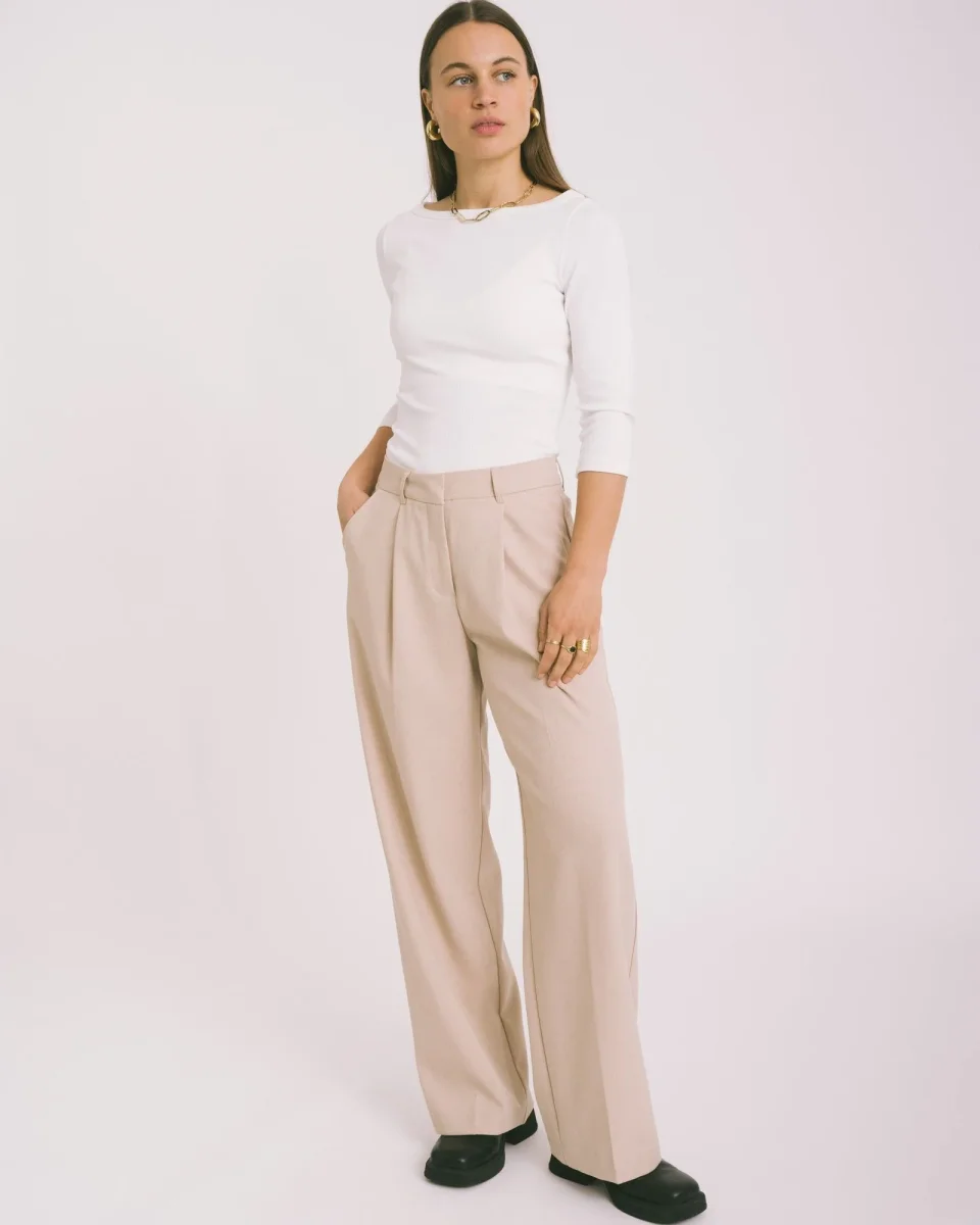 Pantaloni JJXX beige - immagine 3