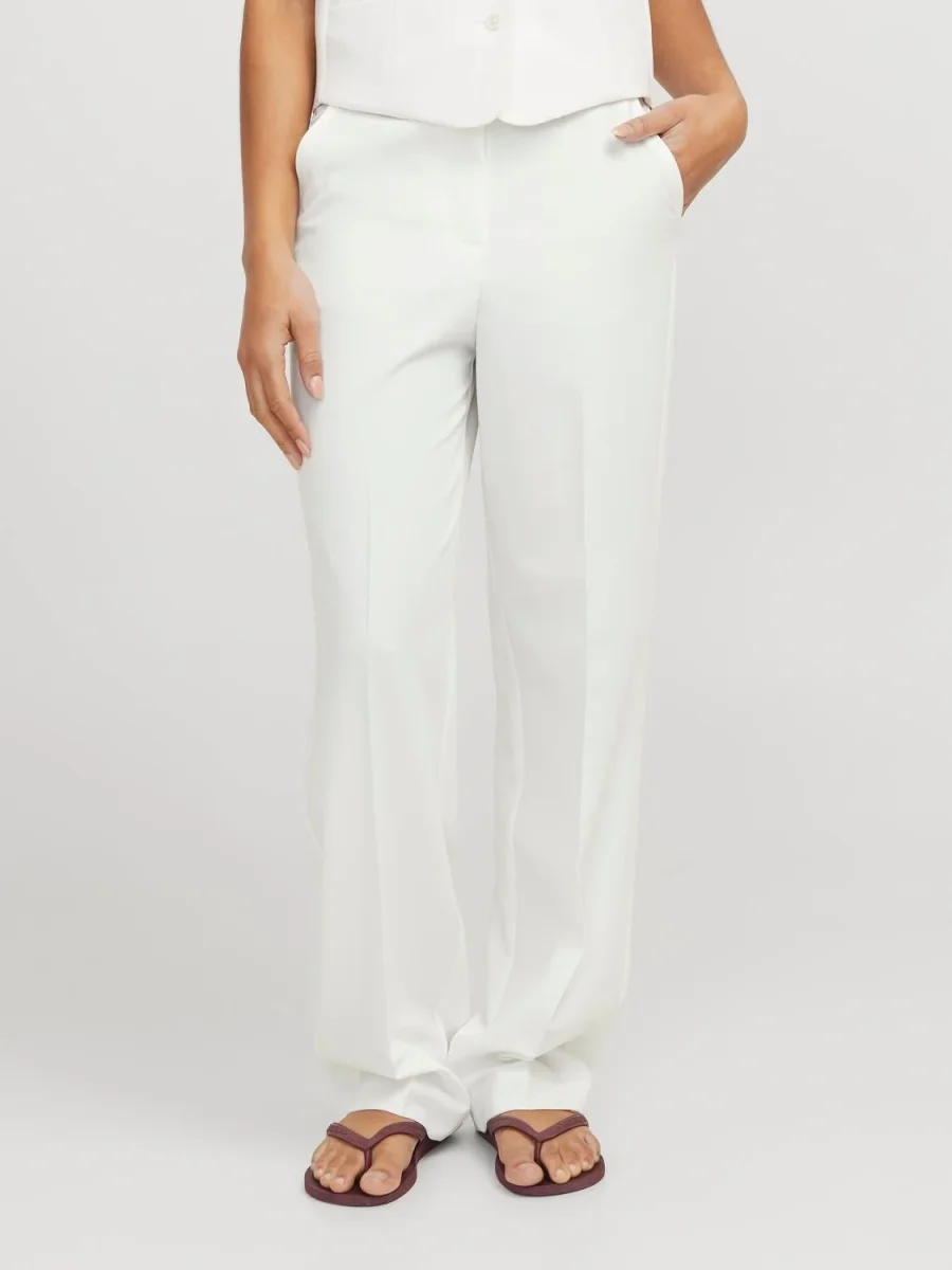 Pantaloni Palazzo JJXX bianco - immagine 2