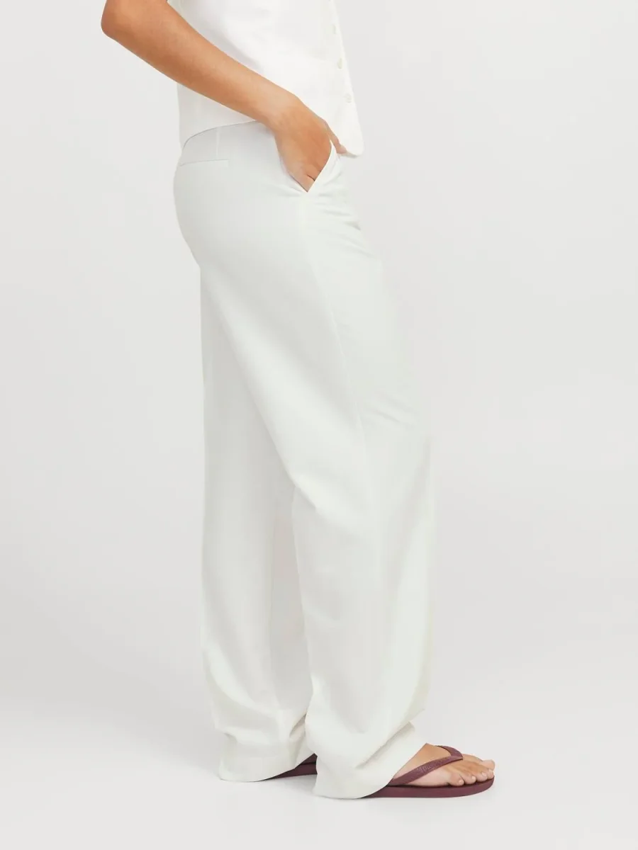 Pantaloni Palazzo JJXX bianco - immagine 3