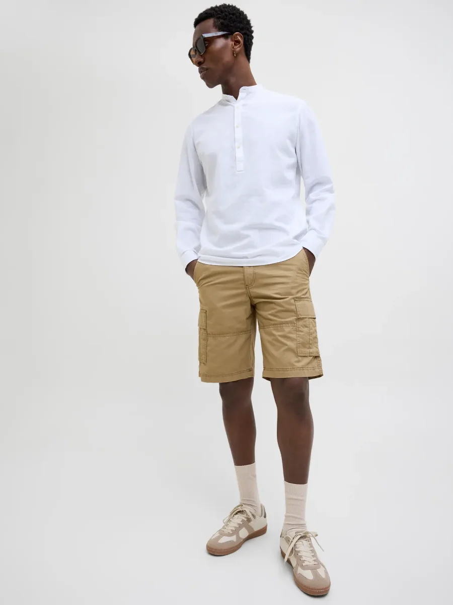 Bermuda Cargo Jack&Jones beige - immagine 3