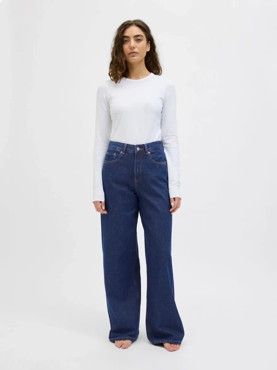 Jeans Baggy Wide JJXX blu - immagine 3