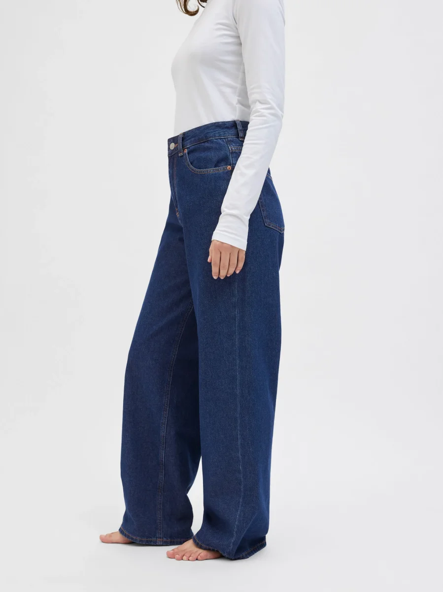 Jeans Baggy Wide JJXX blu - immagine 4