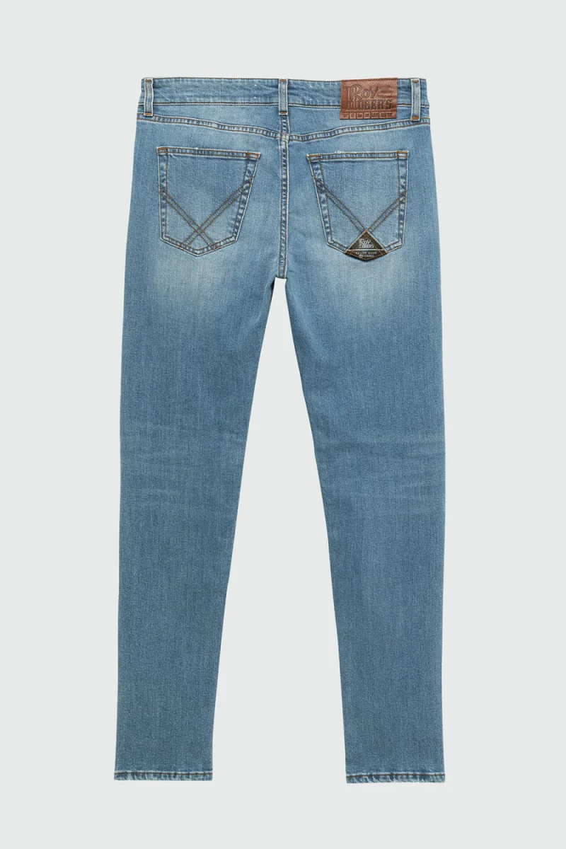 Jeans 517 Slim Roy Roger's denim - immagine 6