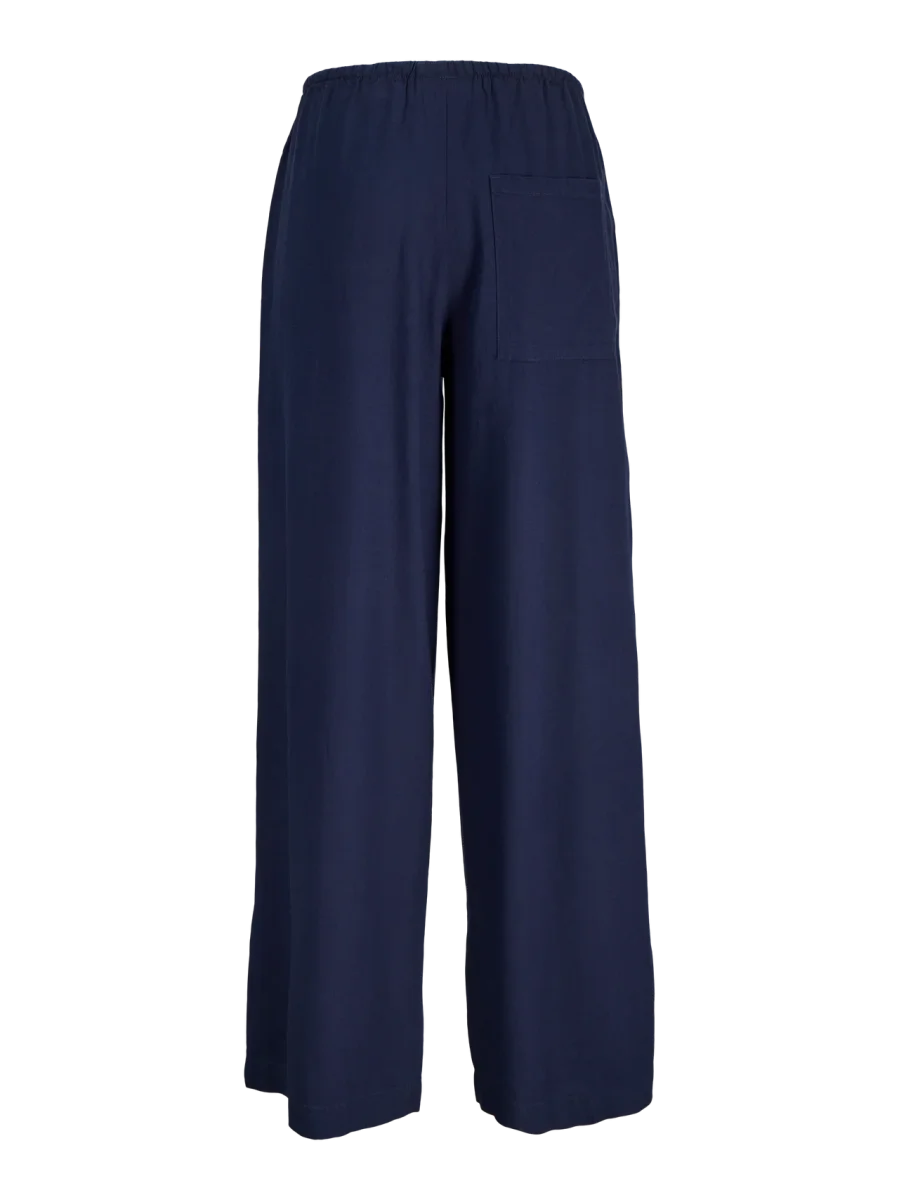 Pantaloni in lino JJXX blu - immagine 4