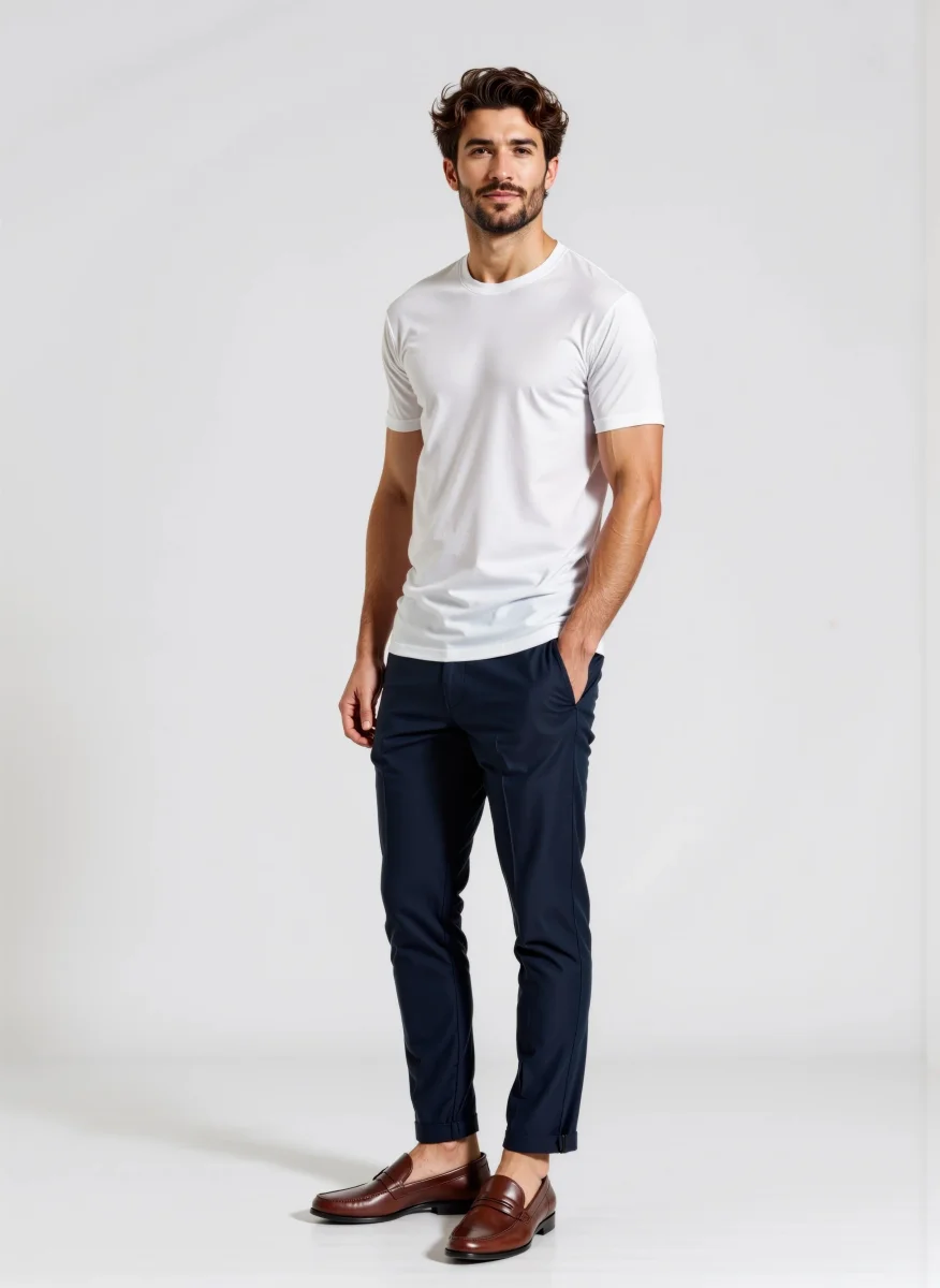 T-shirt sottogiacca Regular GALERIE bianco - immagine 3