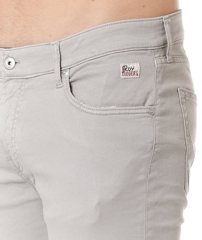 Pantalone 517 Slim Roy Roger's grigio - immagine 6