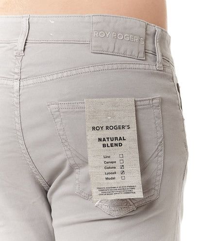 Pantalone 517 Slim Roy Roger's grigio - immagine 7