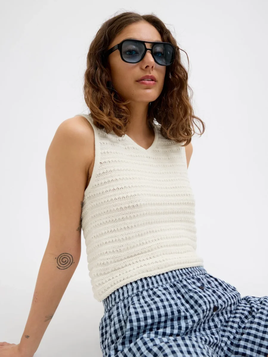 Maglia JJXX bianco - immagine 7