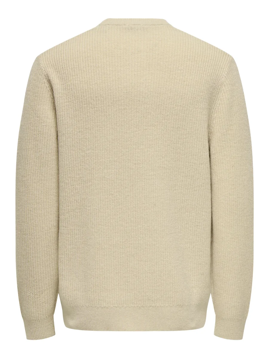 MAGLIA IN LANA MERINO - ONLY&SONS - immagine 3