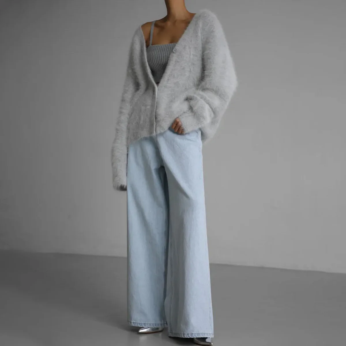 L'aurablend - Cardigan Couture in Cashmere - immagine 8