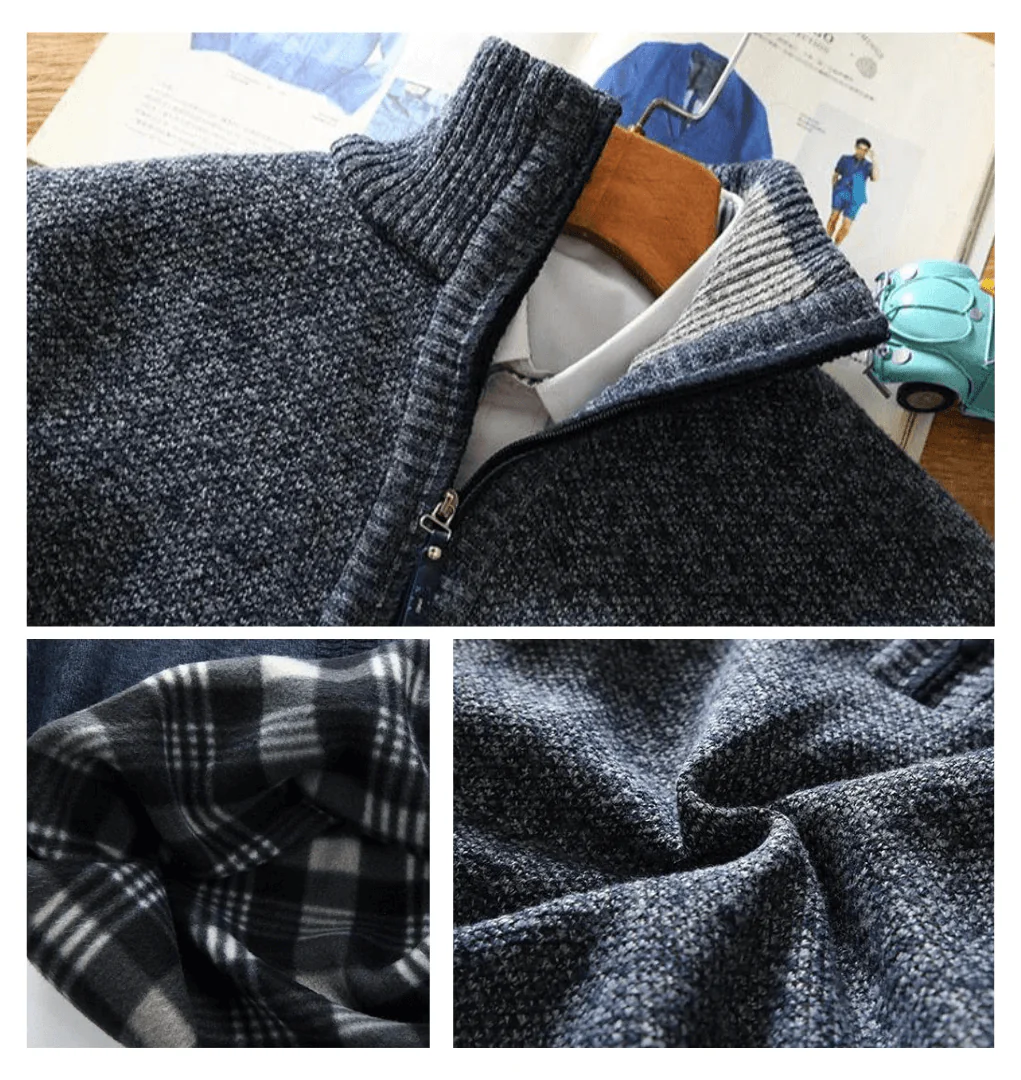 Dolcevita Con Cerniera Da Uomo - immagine 9