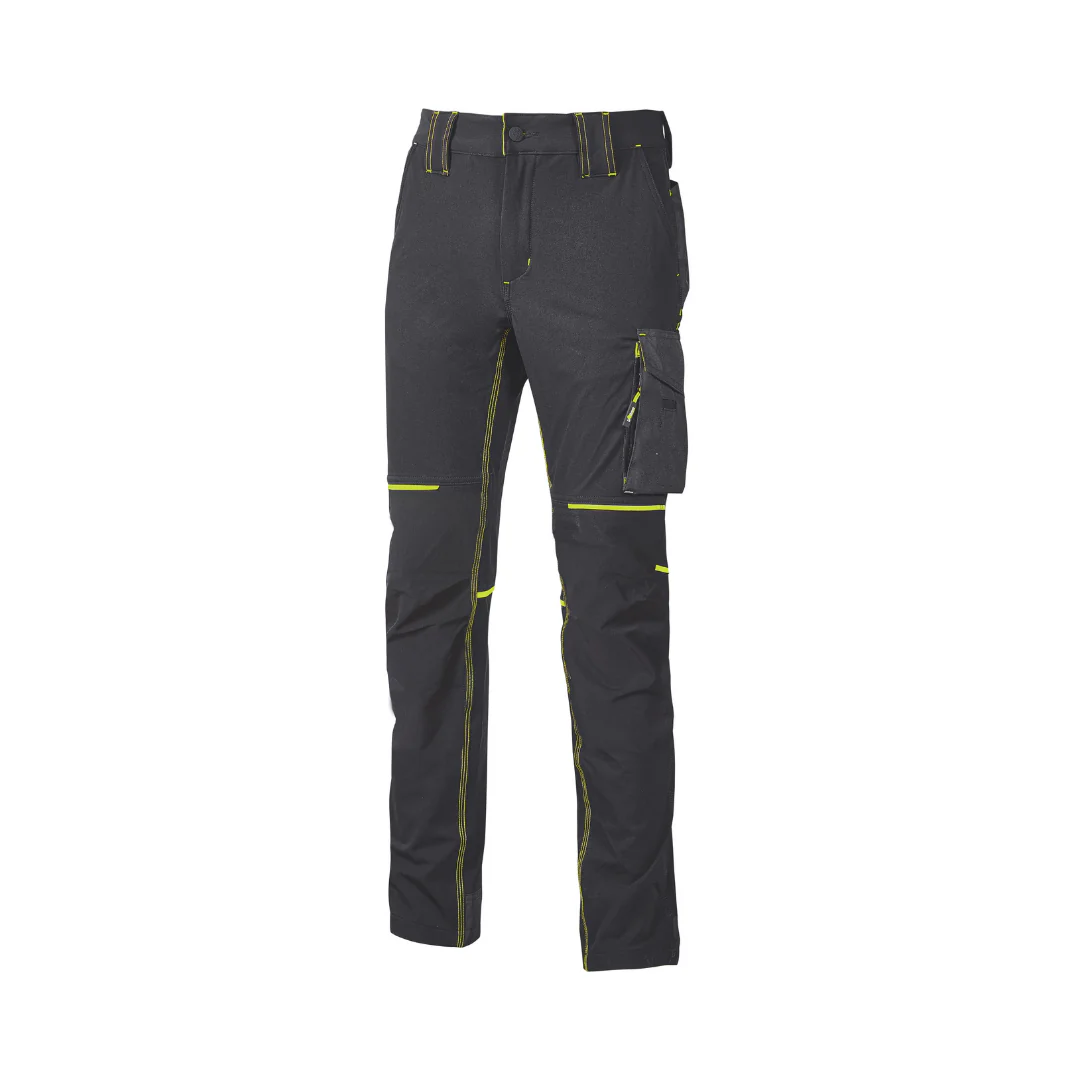 Pantaloni da lavoro U-Power World Black Carbon - immagine 2