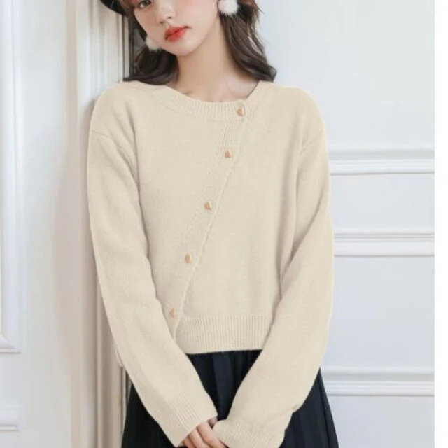 Comodo gilet in cashmere con giocoso dettaglio di bottoni - immagine 7