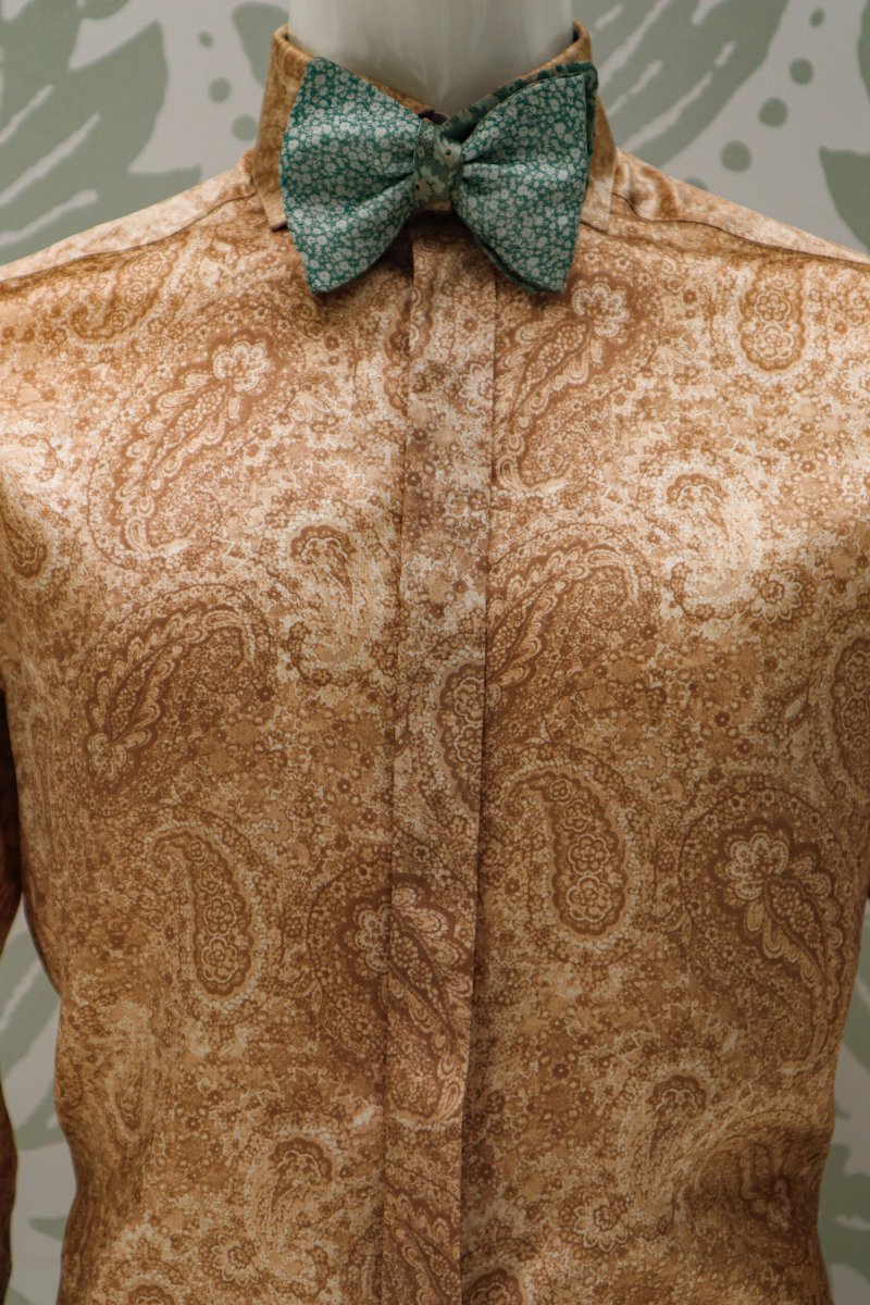 Papillon da uomo verde LEONARDO SCIASCIA - immagine 2