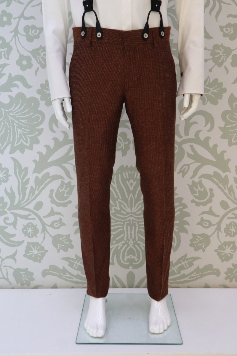 Pantalone da uomo e da sposo color marrone bruciato Johann Wolfgang von Goethe - immagine 2