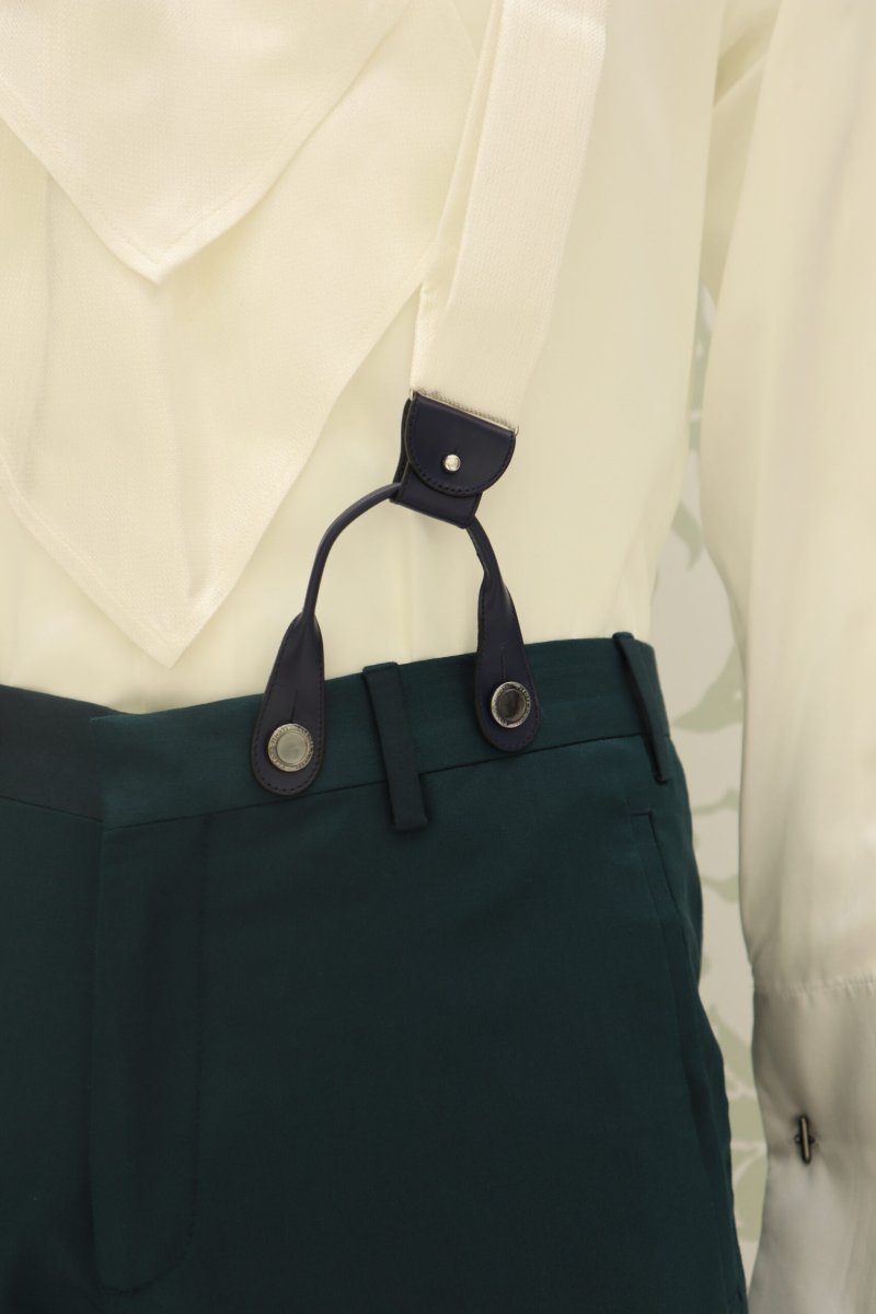 Bretelle da sposo panna DINO BUZZATI - immagine 3