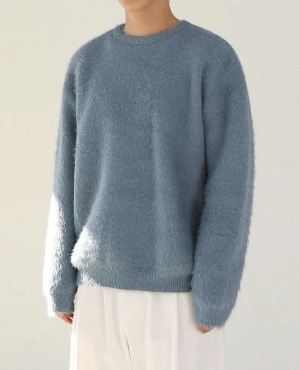 Faren | Maglione Mohair Comfort Elegante Per Uomo - immagine 5