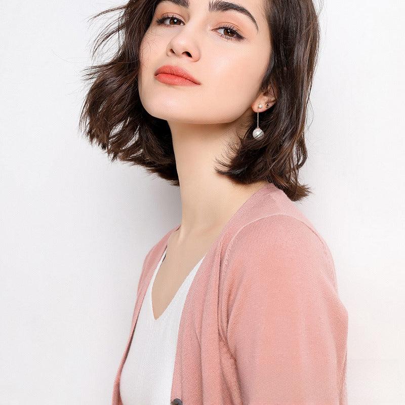 Carlotta | Cardigan In Cotone Artigianale - immagine 8