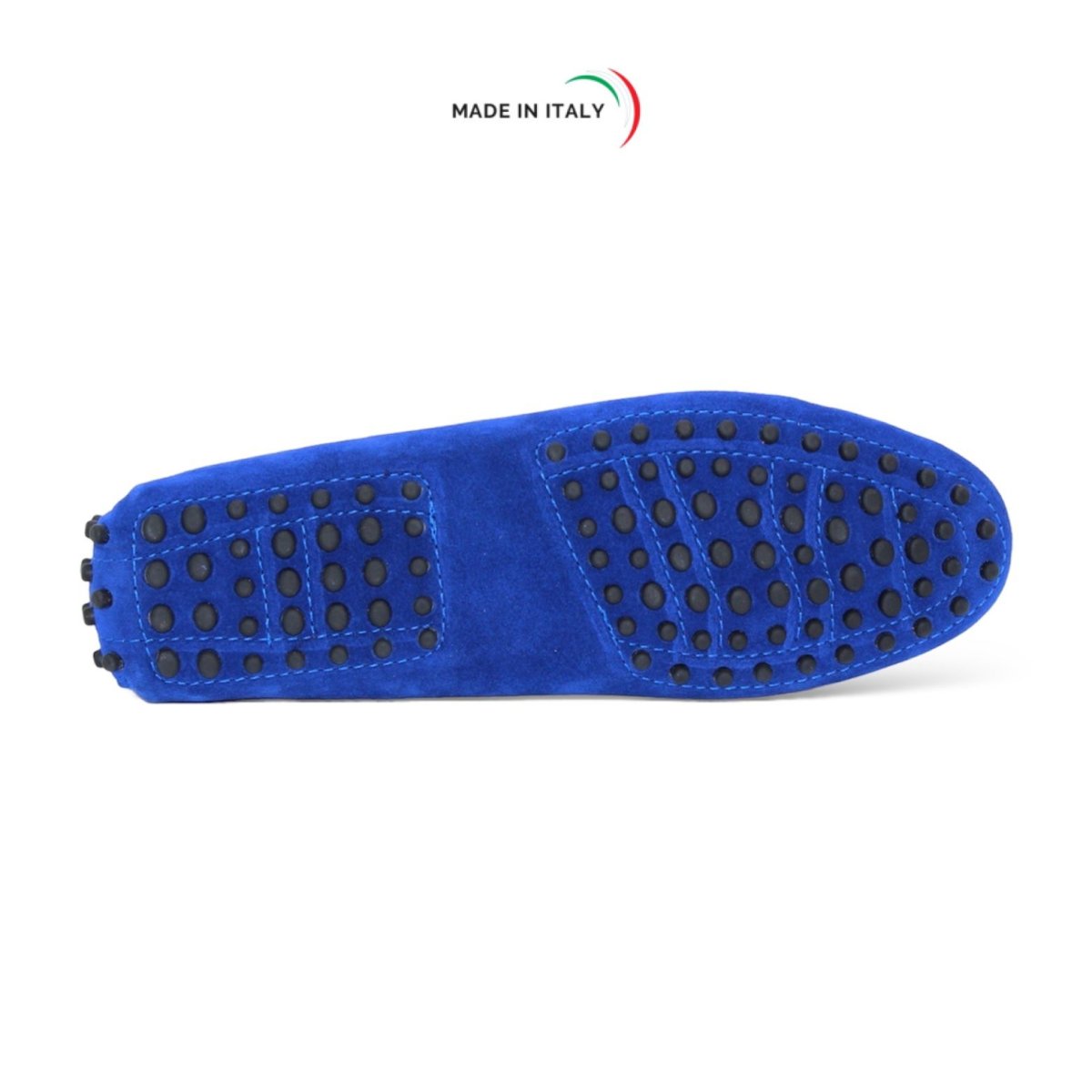 Mocassino Gommino da Donna in camoscio colore Blu Elettrico - immagine 5