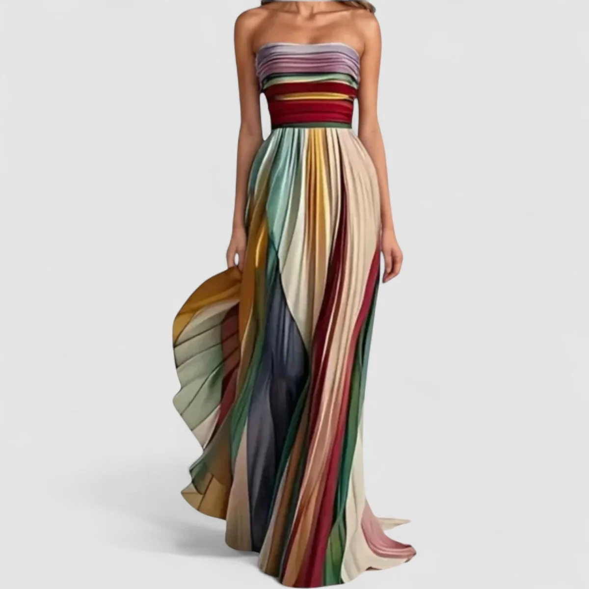 Chiara | Abito Primaverile Lungo e Versatile - immagine 4